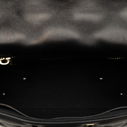 Valentino Garavani Black Leather Candystud