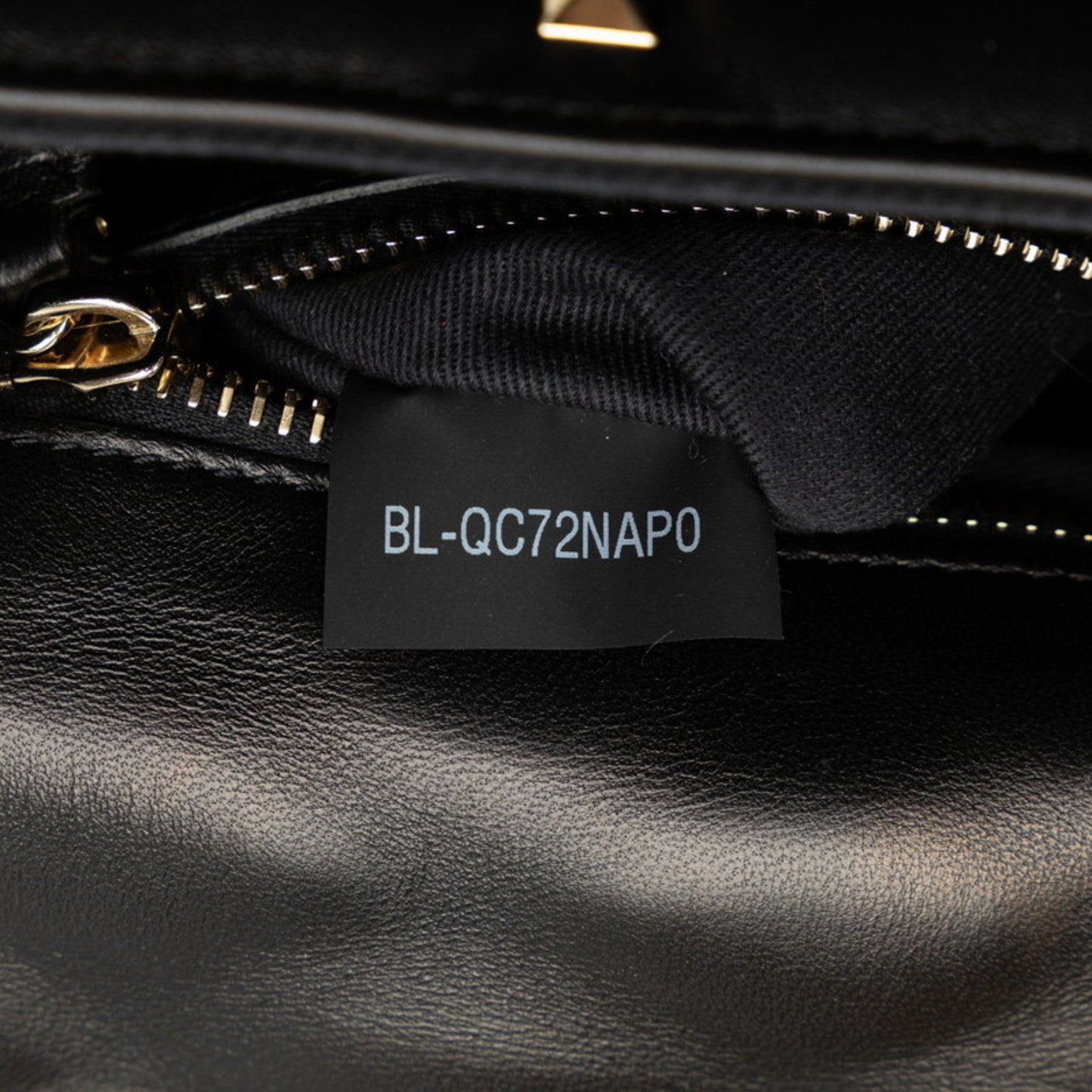 Valentino Garavani Black Leather Candystud