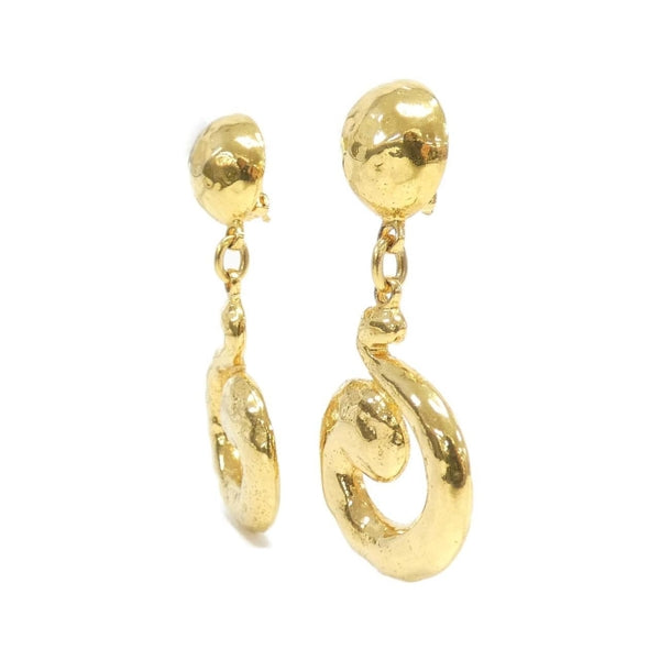 Chanel Gold Gold Plated Coco Mark