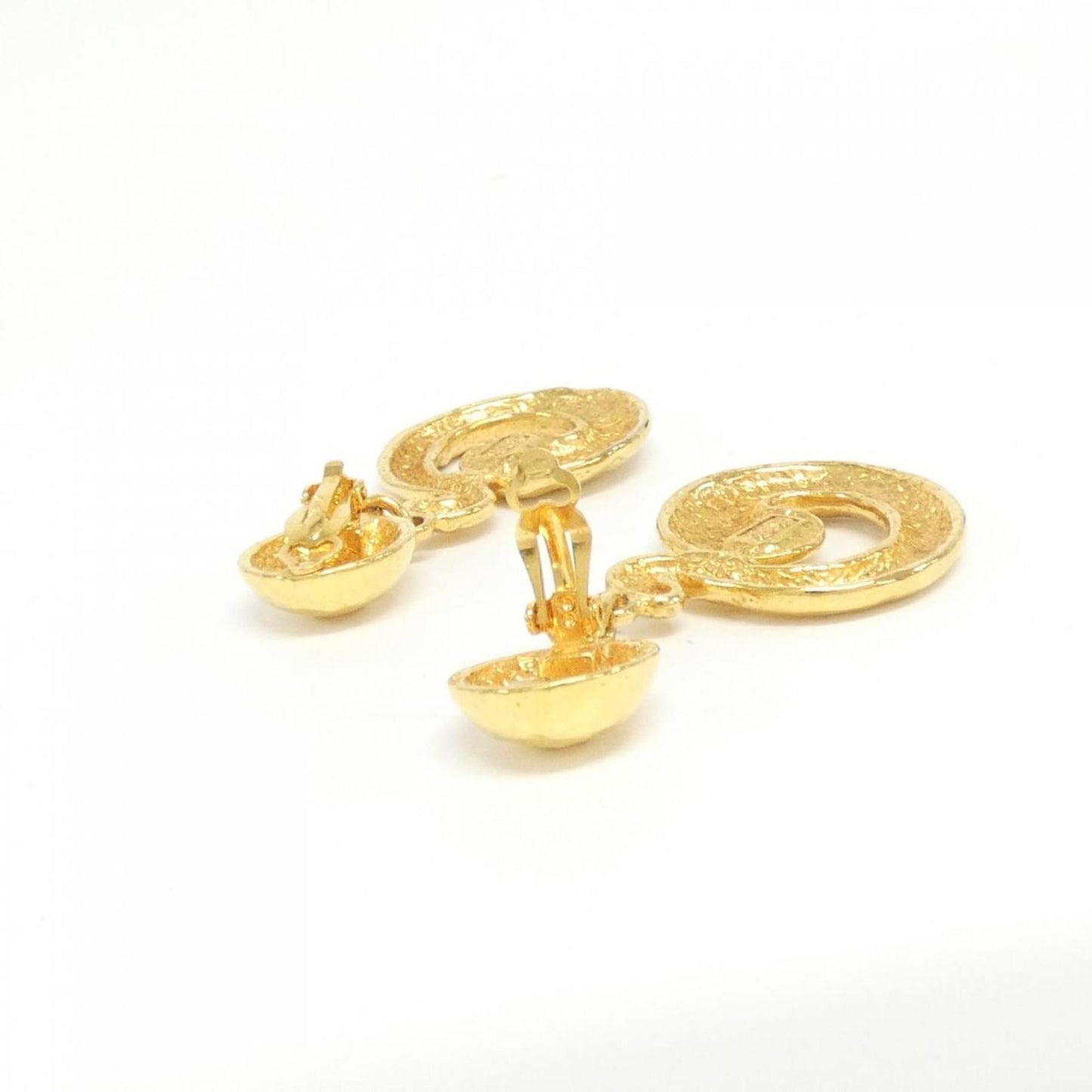 Saint Laurent Gold Gold Plated Earring