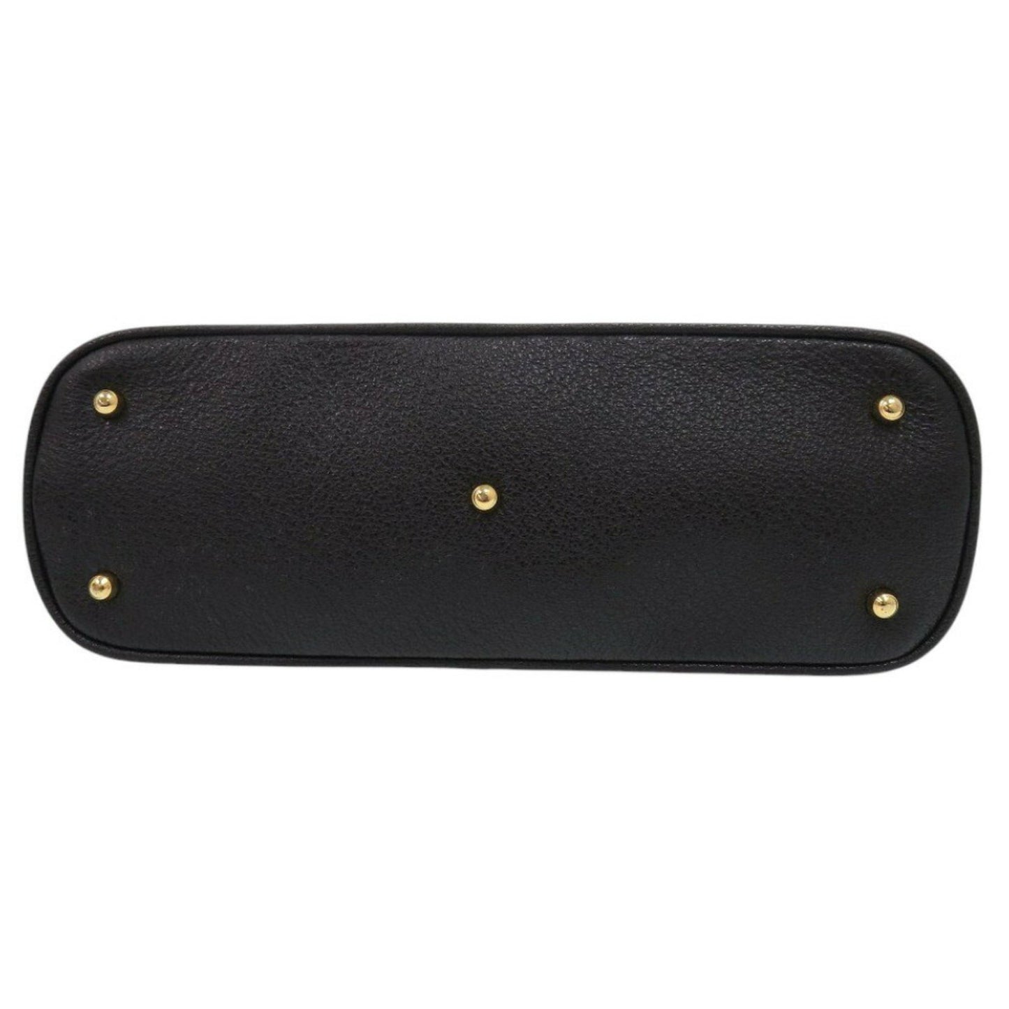 Gucci Black Suede Bamboo