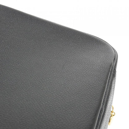 Chanel Black Leather Coco Handle