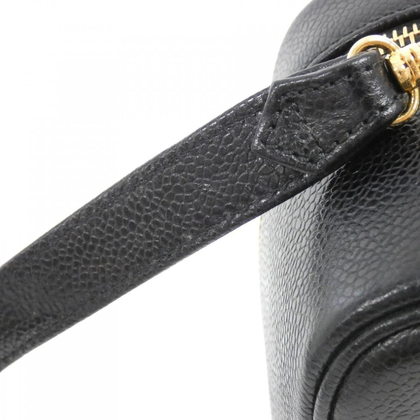 Chanel Black Leather Coco Handle