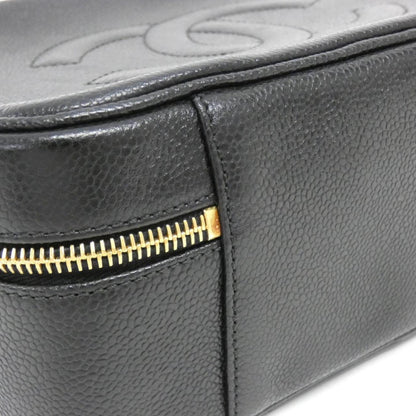Chanel Black Leather Coco Handle
