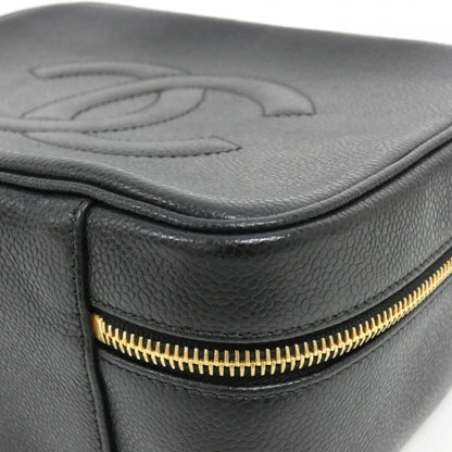 Chanel Black Leather Coco Handle