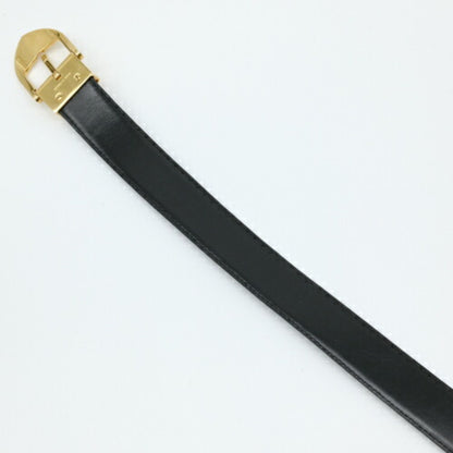 Louis Vuitton Black Leather Belt