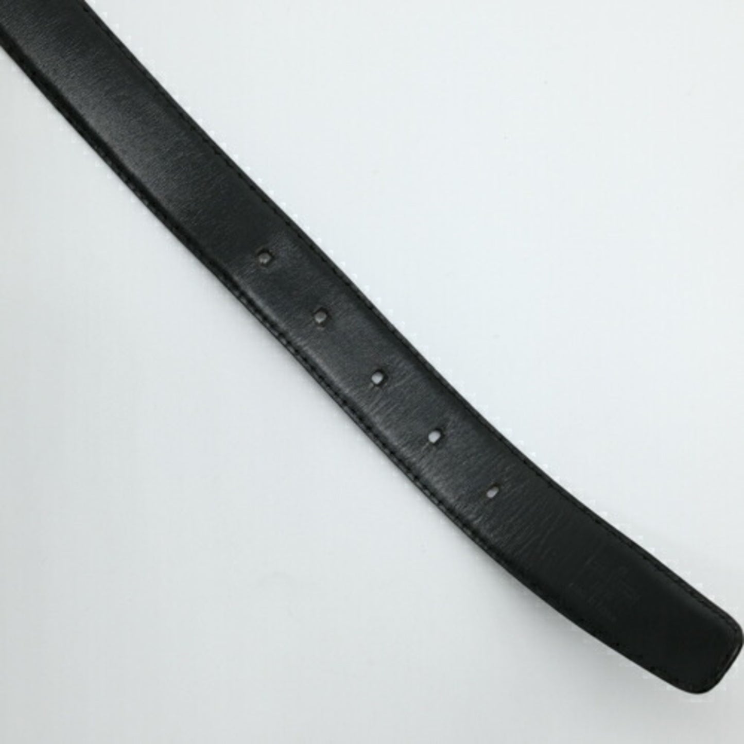 Louis Vuitton Black Leather Belt