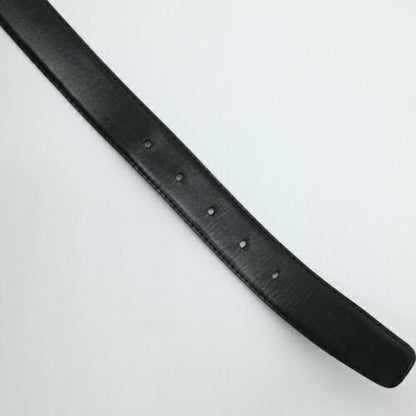 Louis Vuitton Black Leather Belt