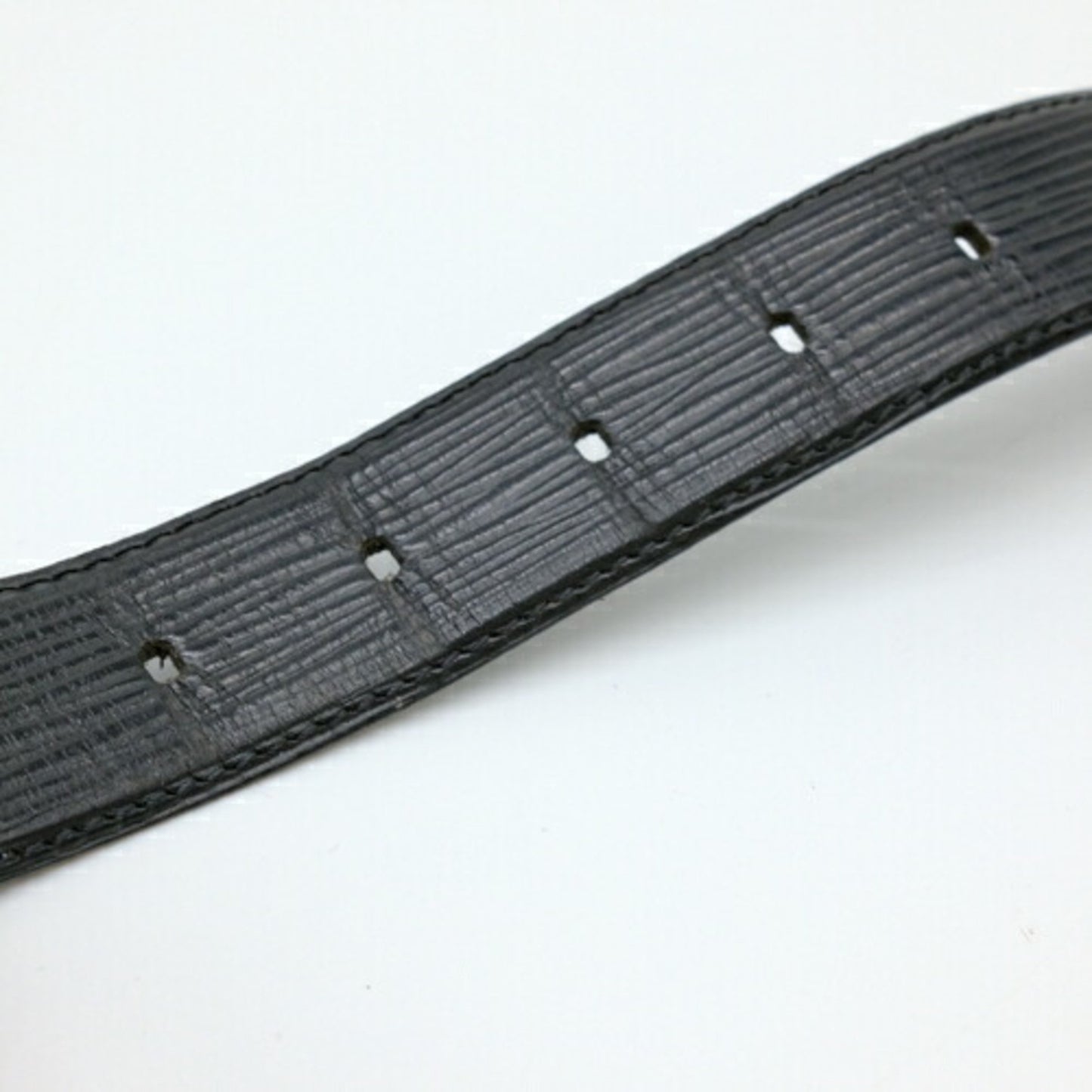 Louis Vuitton Black Leather Belt