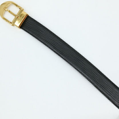 Louis Vuitton Black Leather Belt
