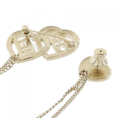 Chanel Gold Gold Plated Coco Mark