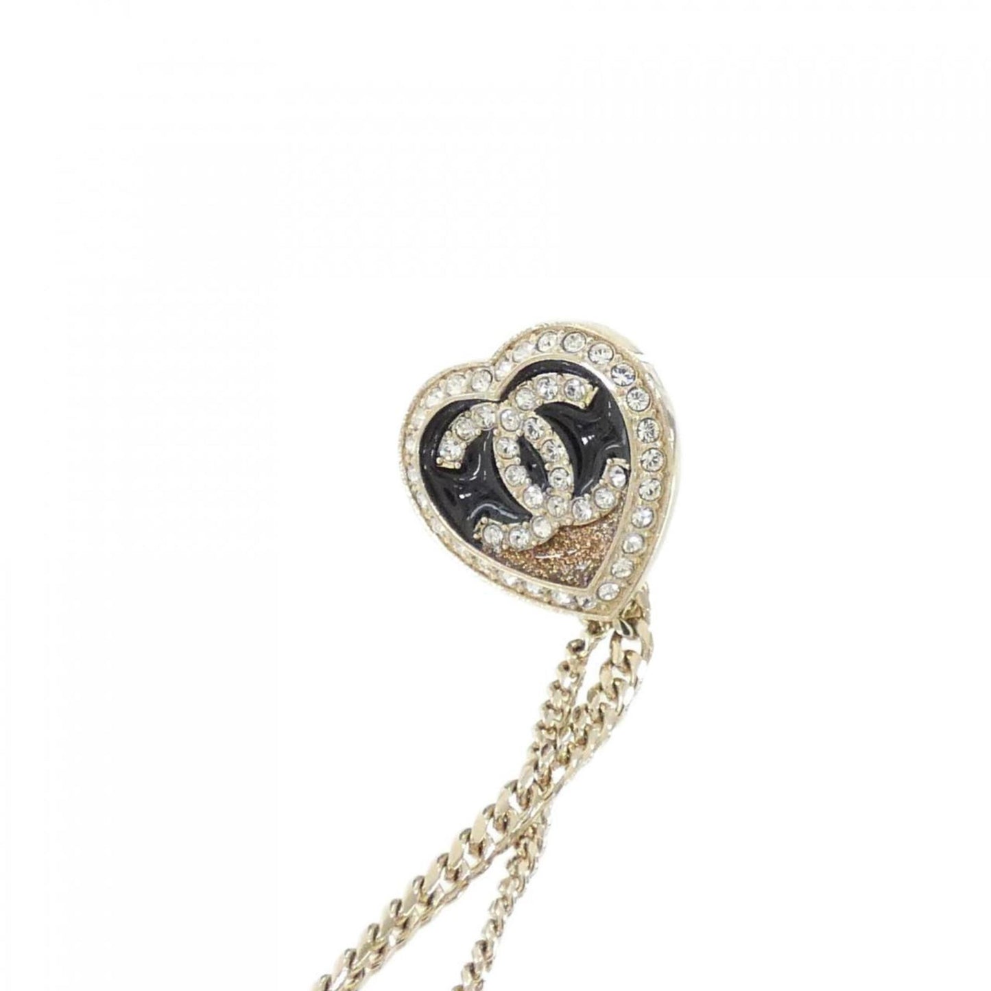 Chanel Gold Gold Plated Coco Mark
