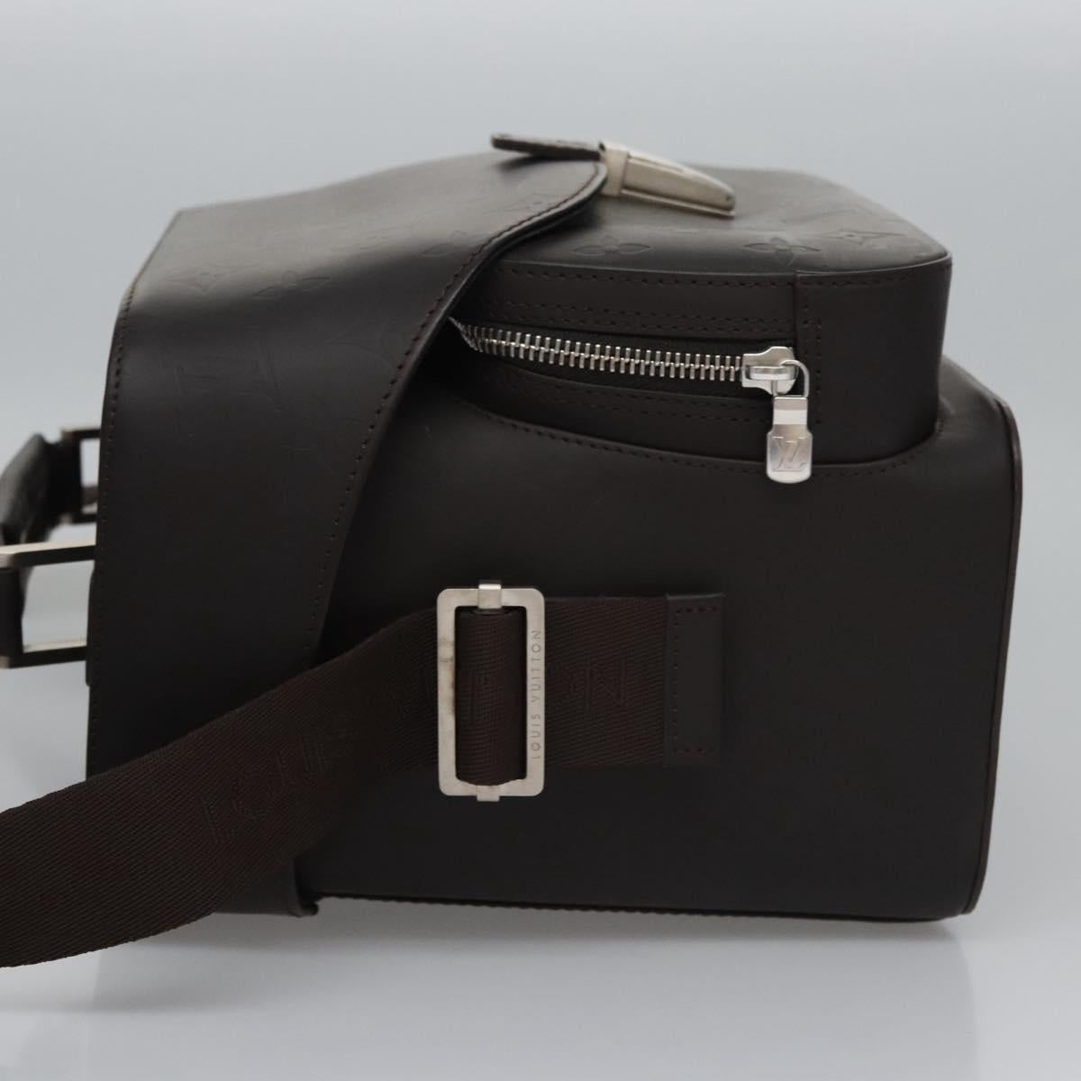Louis Vuitton Black Leather Charly