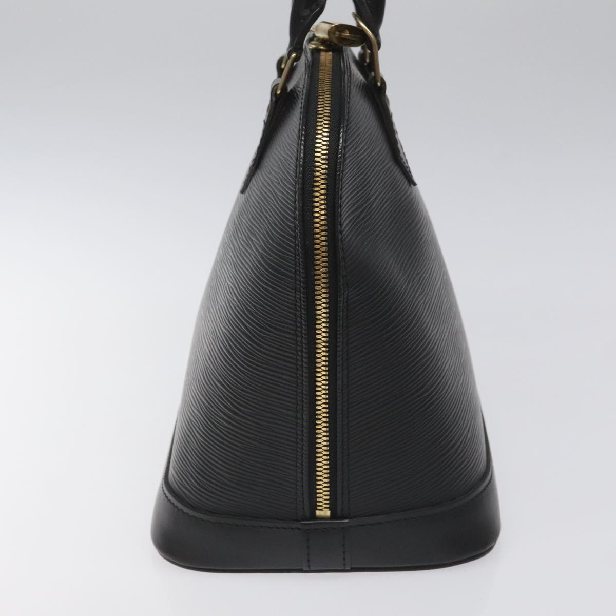Louis Vuitton Black Leather Alma