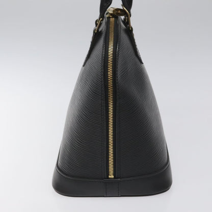 Louis Vuitton Black Leather Alma