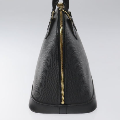 Louis Vuitton Black Leather Alma