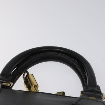 Louis Vuitton Black Leather Alma