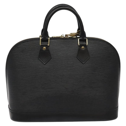 Louis Vuitton Black Leather Alma
