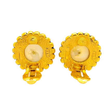 Chanel Gold Gold Plated Earring