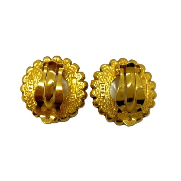 Chanel Gold Gold Plated Coco Mark
