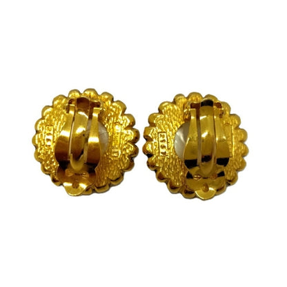 Chanel Gold Gold Plated Coco Mark