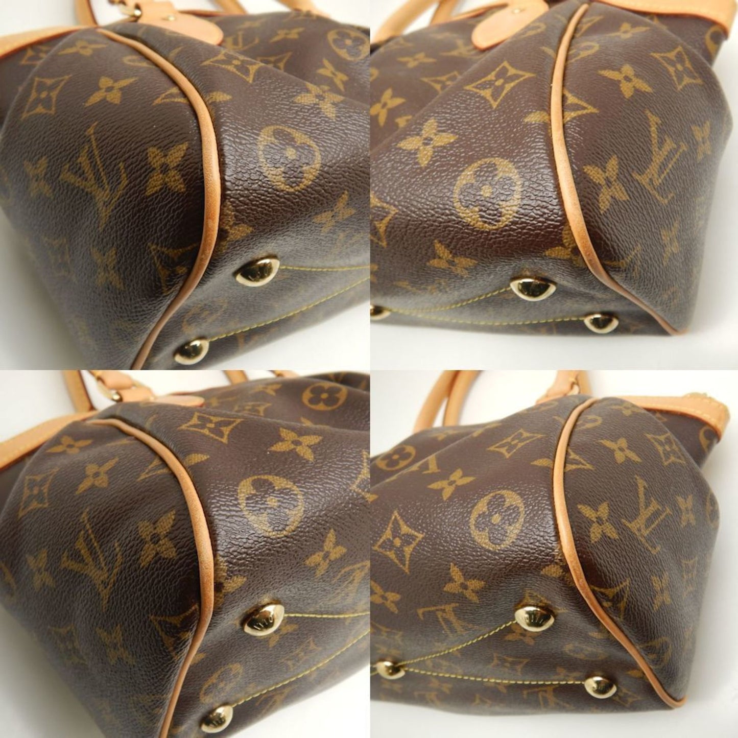 Louis Vuitton Brown Canvas Tivoli