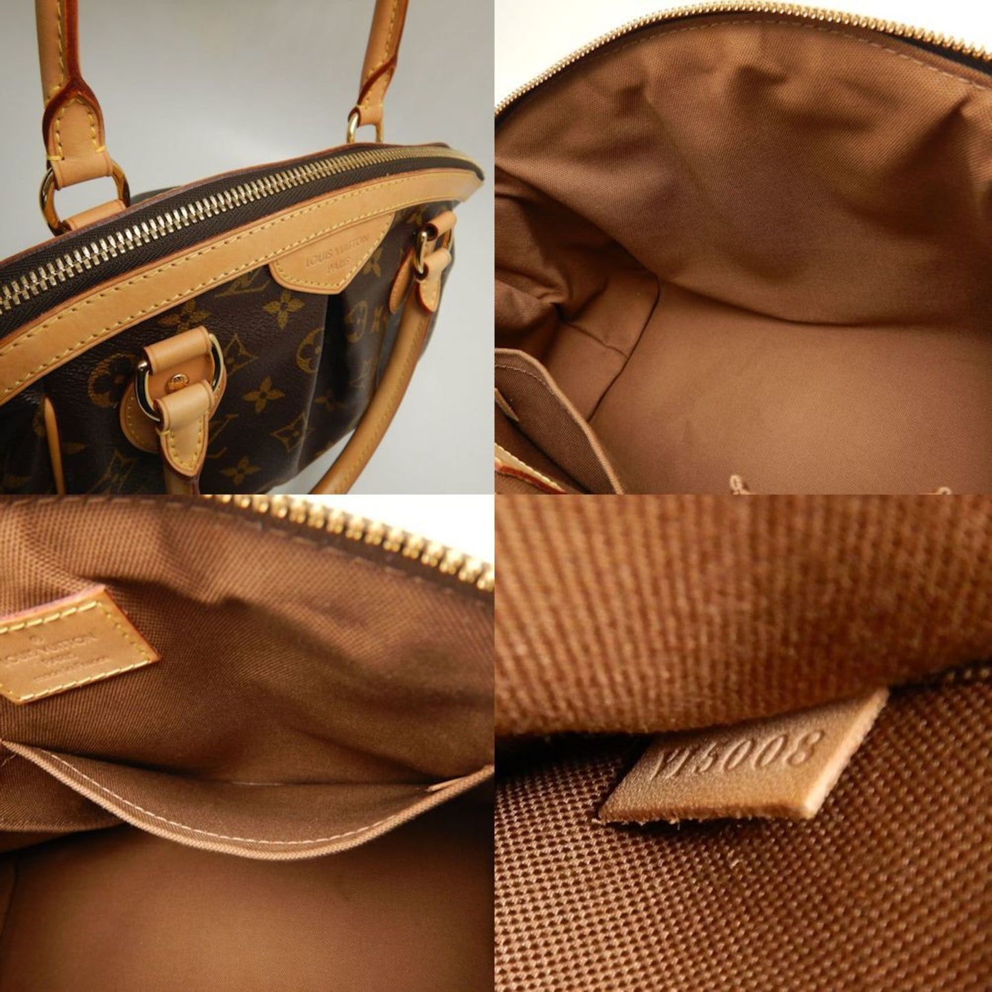 Louis Vuitton Brown Canvas Tivoli