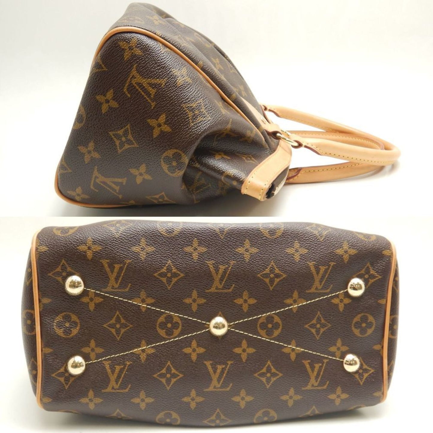 Louis Vuitton Brown Canvas Tivoli