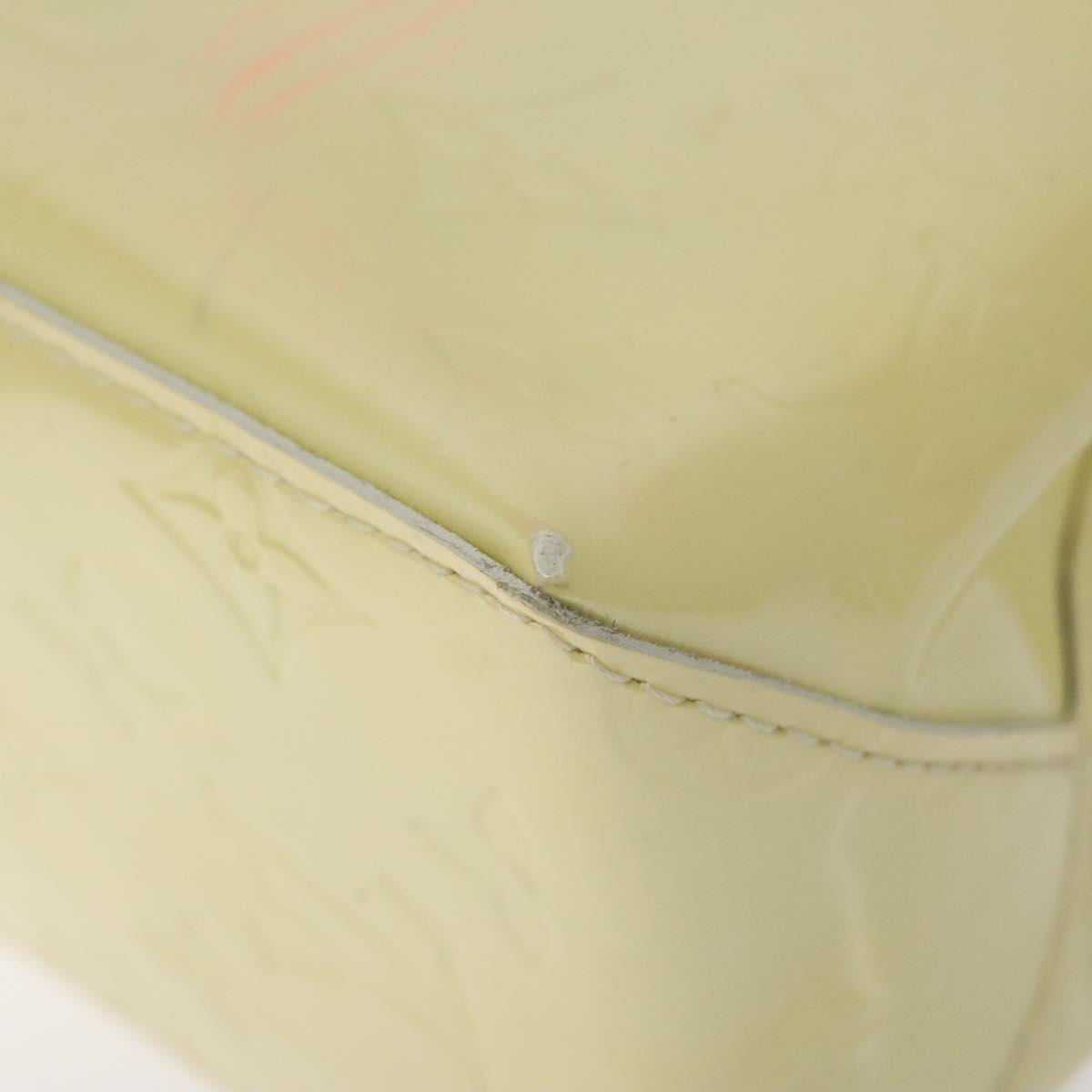 Louis Vuitton Brown Patent Leather Reade