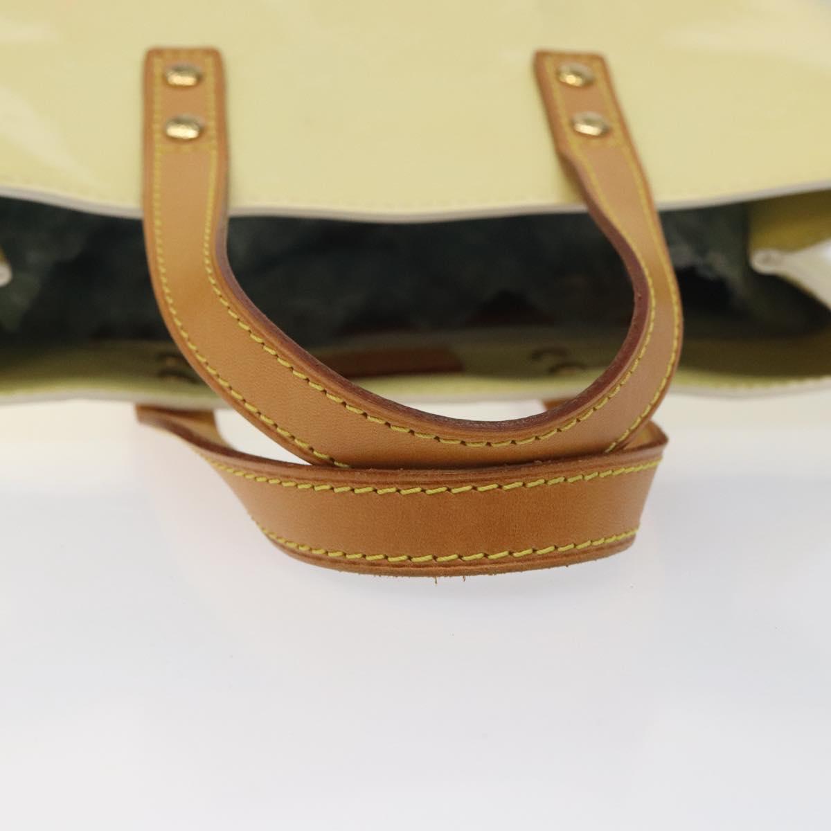 Louis Vuitton Brown Patent Leather Reade