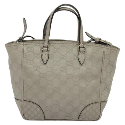 Gucci Gray Leather Bree