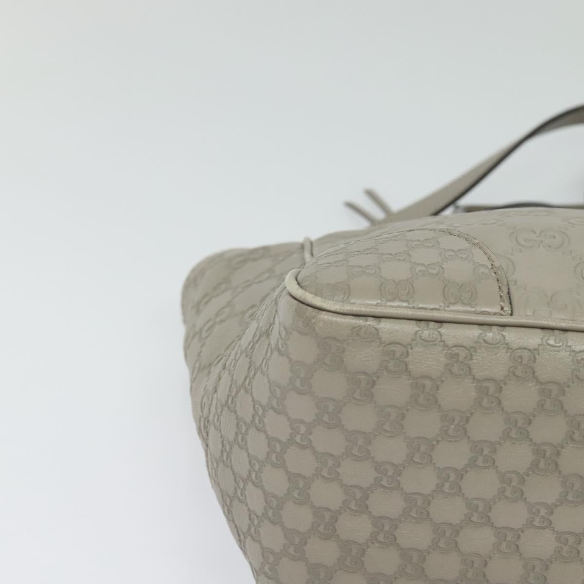Gucci Gray Leather Bree