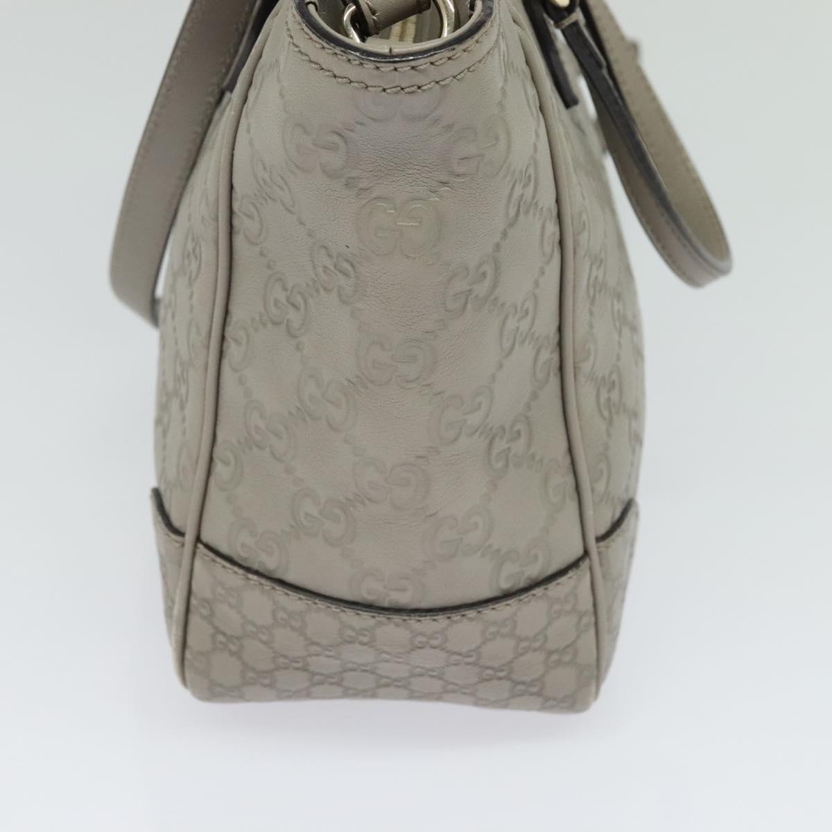 Gucci Gray Leather Bree