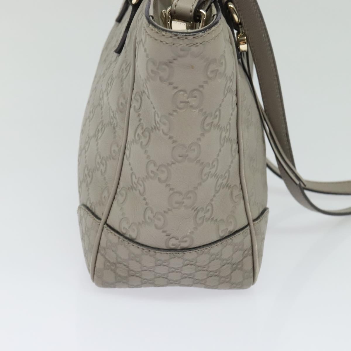 Gucci Gray Leather Bree