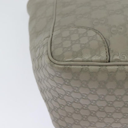 Gucci Gray Leather Bree