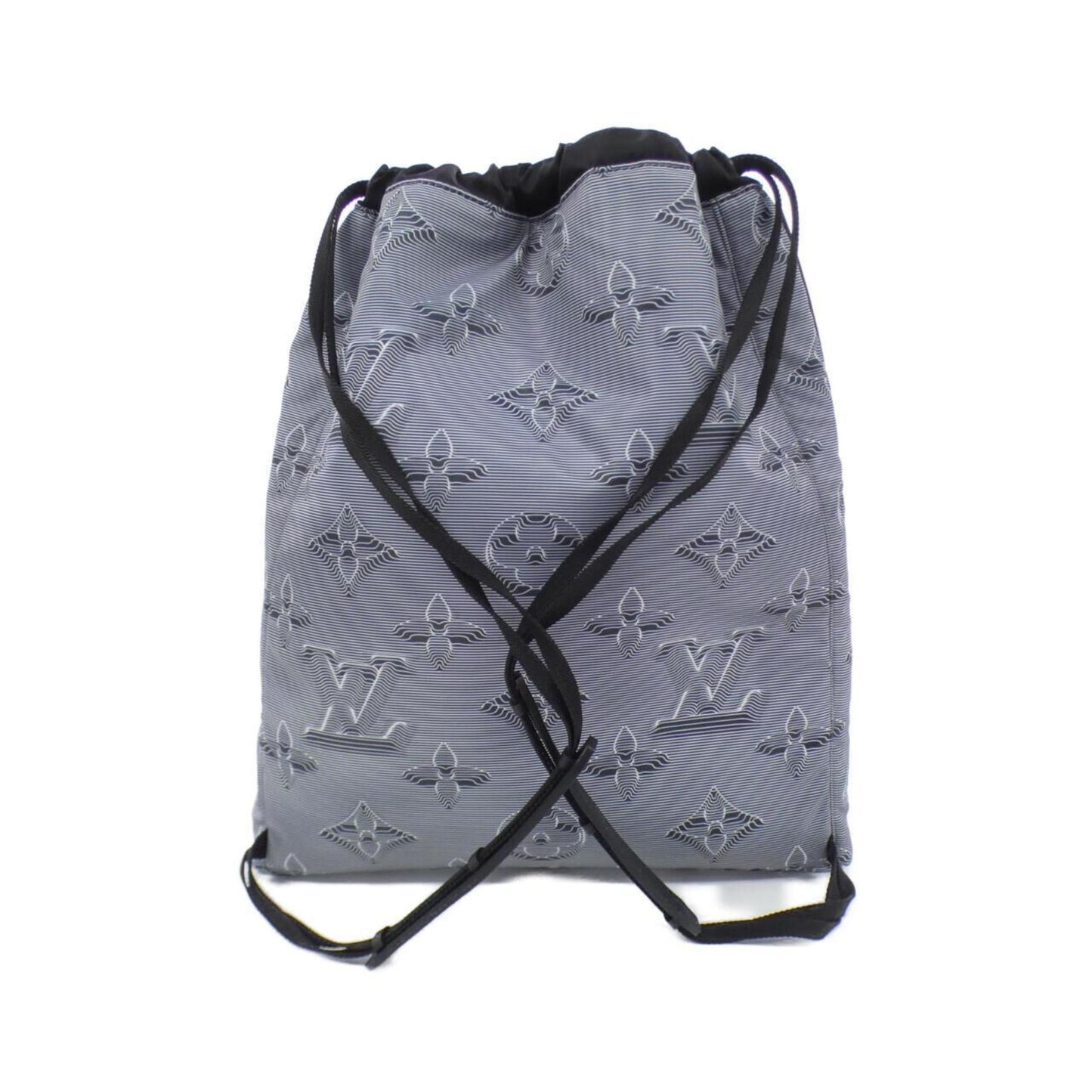 Louis Vuitton Gray Canvas Drawsting