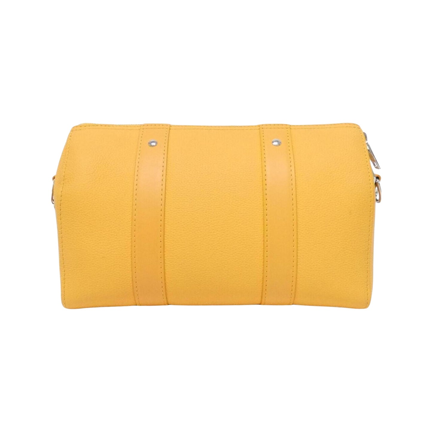 Louis Vuitton Yellow Leather City Keepall