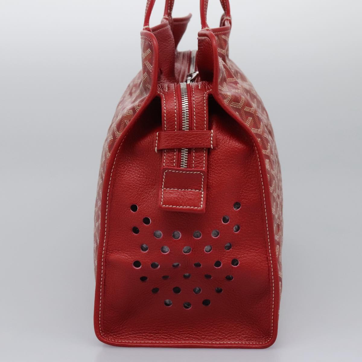 Goyard Red Canvas Hardy