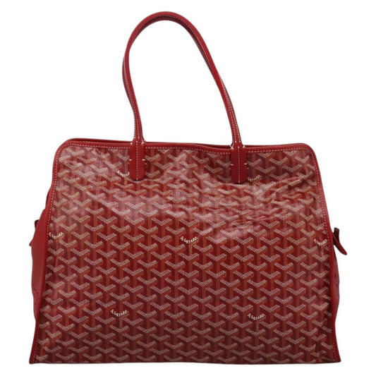 Goyard Red Canvas Hardy