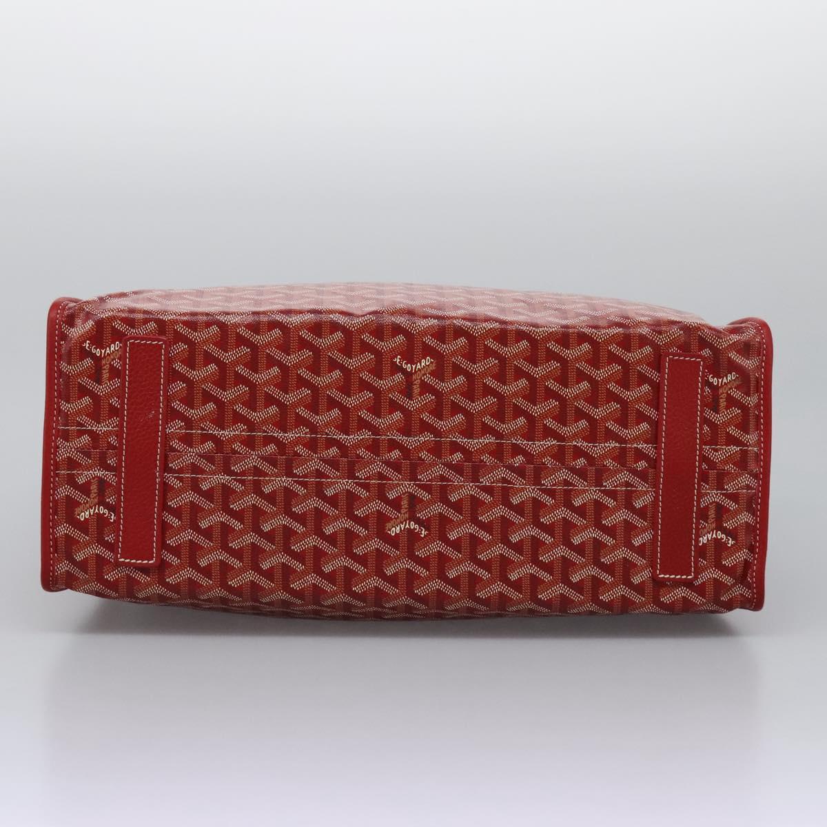Goyard Red Canvas Hardy