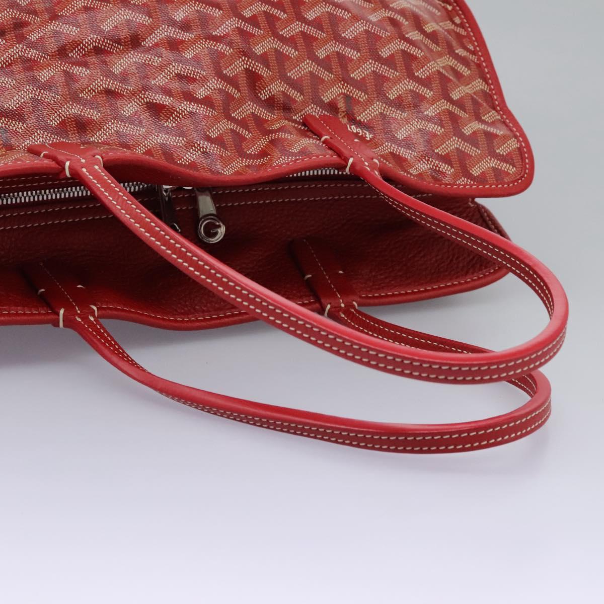 Goyard Red Canvas Hardy