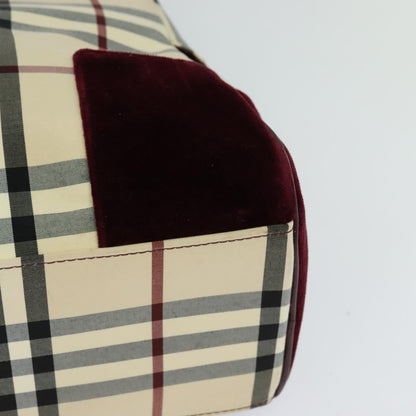 Burberry Brown Synthetic Nova Check
