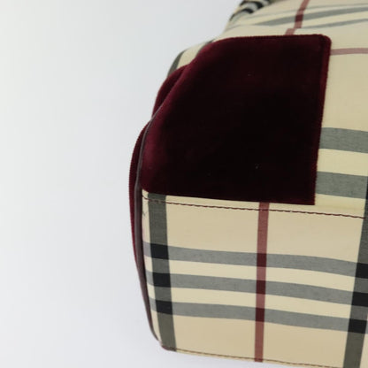 Burberry Brown Synthetic Nova Check