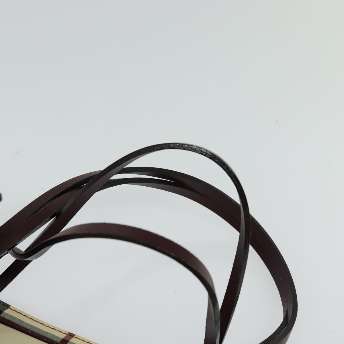 Burberry Brown Synthetic Nova Check
