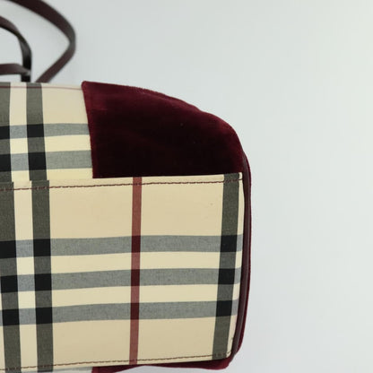 Burberry Brown Synthetic Nova Check
