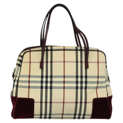 Burberry Brown Synthetic Nova Check