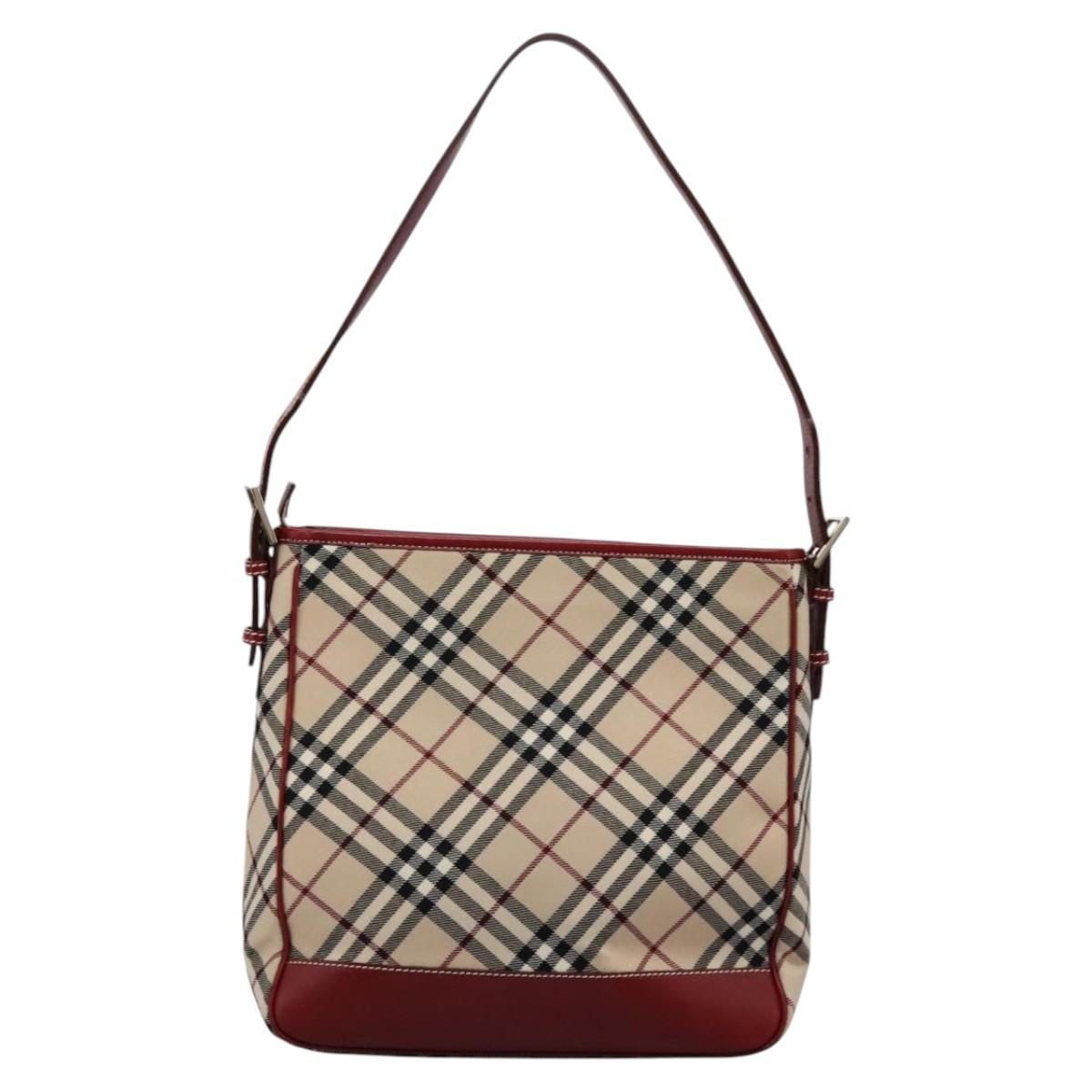 Burberry Brown Canvas Nova Check