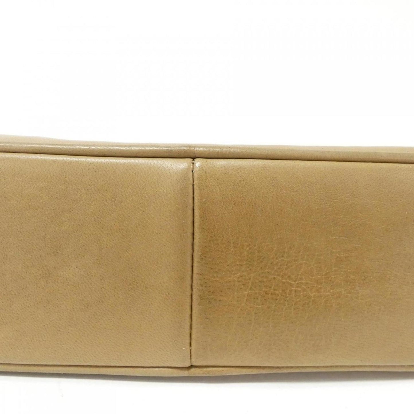 Chanel Brown Leather Camera