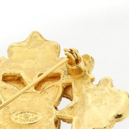 Chanel Gold Gold Plated Coco Mark