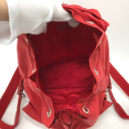 Prada Red Synthetic Re-nylon